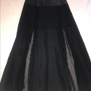 BCBG black skirt